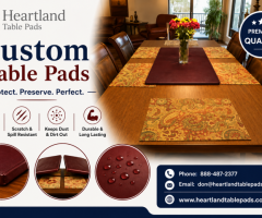 Custom Table Pads