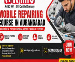 AK INFO – Best Mobile Repairing Course in Aurangabad