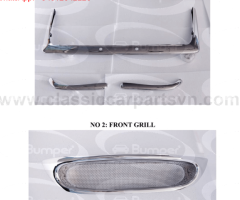 Lotus Elite S1 (1958-1963) a front grille and bumper