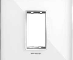 Alina 1M Decorative Glass Plate | Standard Electricals