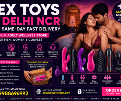 Buy Sex Toys Online in Delhi NCR | Fast & Discreet Same-Day Delivery