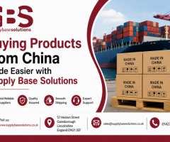 Buying Products from China Made Easier with Supply Base Solutions