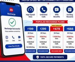 Enjoy Fast Network Access With Jio Recharge Solutions Today
