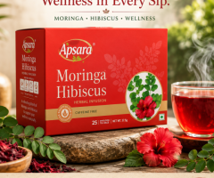 Why Choose Apsara Moringa Hibiscus Herbal Tea?