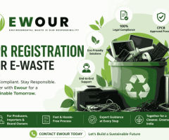 EPR Registration for E-Waste – Ewour Waste Management