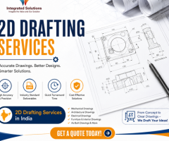 Best 2D Drafting Services for Engineering Projects in India