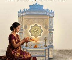 Corian Mandir in Delhi for Elegant and Modern Worship Spaces