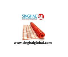 Orange Safety Fence Maintaining Organized Worksite Environments