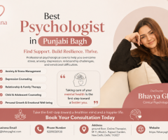 Best Therapist in Delhi - Book Your Session Today