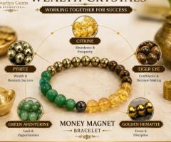 Money Magnet Bracelet for Wealth, Prosperity & Positive Energy