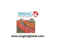Secure Restricted Zones With Durable Orange Safety Fence Performance