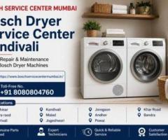 Bosch Dryer Service Center in Kandivali | Call +91 8080804760