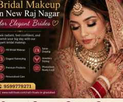 Bridal Makeup in New Raj Nagar for Elegant Brides