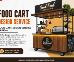 Premium Food Cart Design Service by Defos Design