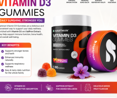 Nourish Your Body Every Day with Hartman Vitamin D3 Gummies