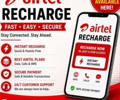 Fast Online Airtel Recharge for Prepaid Users