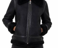 Premium Aviator Jacket Leather Women's – Stylish & Durable Outerwear
