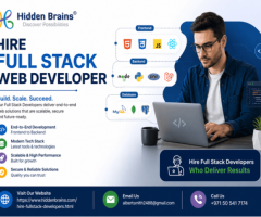 Hire Full Stack Web Developer | Hidden Brains
