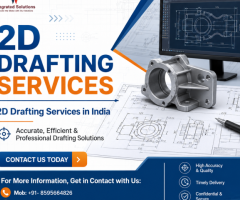 Professional 2D Drafting Services in India