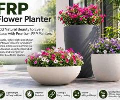 Durable FRP Flower Planter for Commercial & Residential Projects