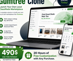 Zipprr Gumtree Clone App – A Smart $490 Investment for Business Owners