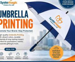 Custom Umbrella Printing for Bulk Promotional & Business Needs