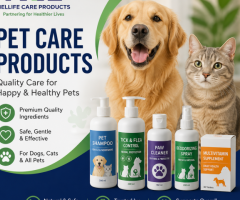 Trusted Pet Care Product Manufacturers for Bulk Supply
