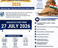 UPSC GPSC English Medium Coaching