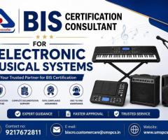 BIS Certification Consultant for Electronic Musical Systems