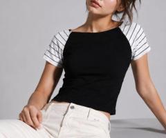 Classic white t-shirts for girls &  Buy classic ribbed vest tops for teenage girls